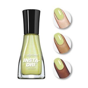 Sally Hansen Insta-Dri Nail Polish Color 240 Chartreuse Chase Yellow Green